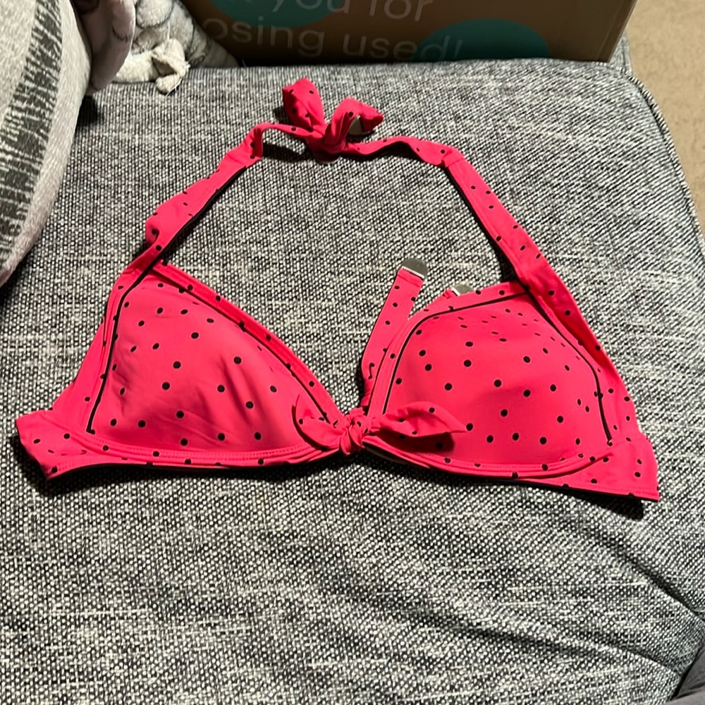 Calvin Klein Polka Dot Bikini Top